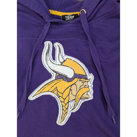 Minnesota Vikings Women's Hoodie NFL Team Apparel No Size Tag fits XS/S - Picture 3 of 4